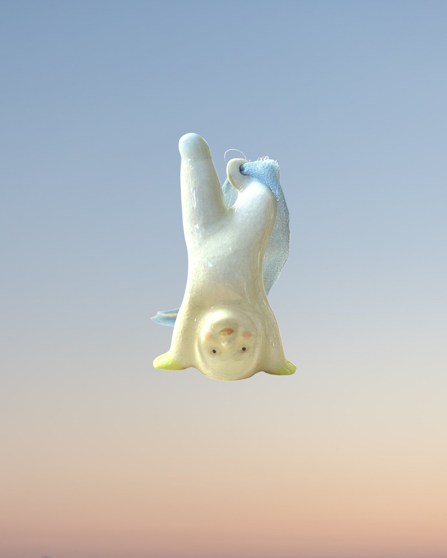 Head Stand Snow Baby