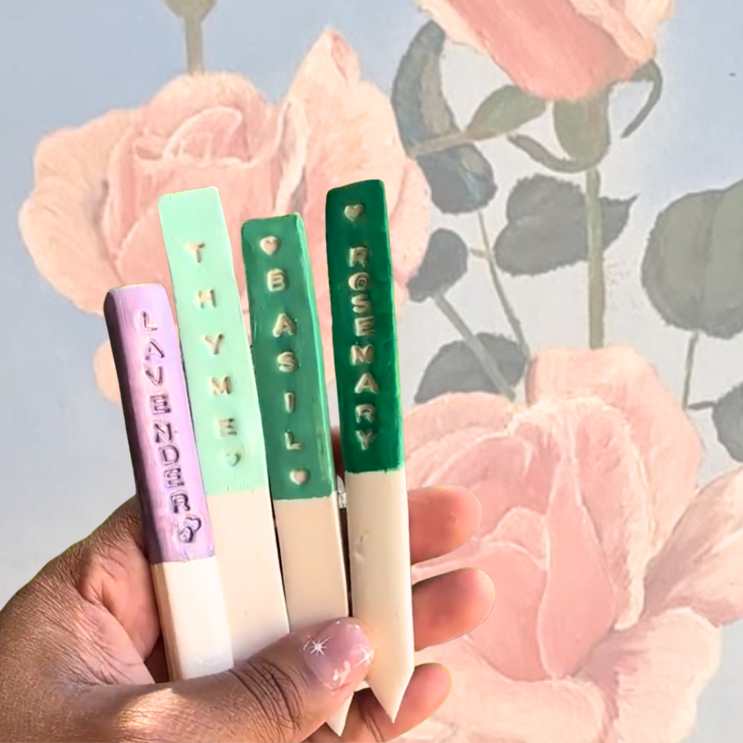 HANDBUILDING: MAKE YOUR OWN GARDEN MARKERS