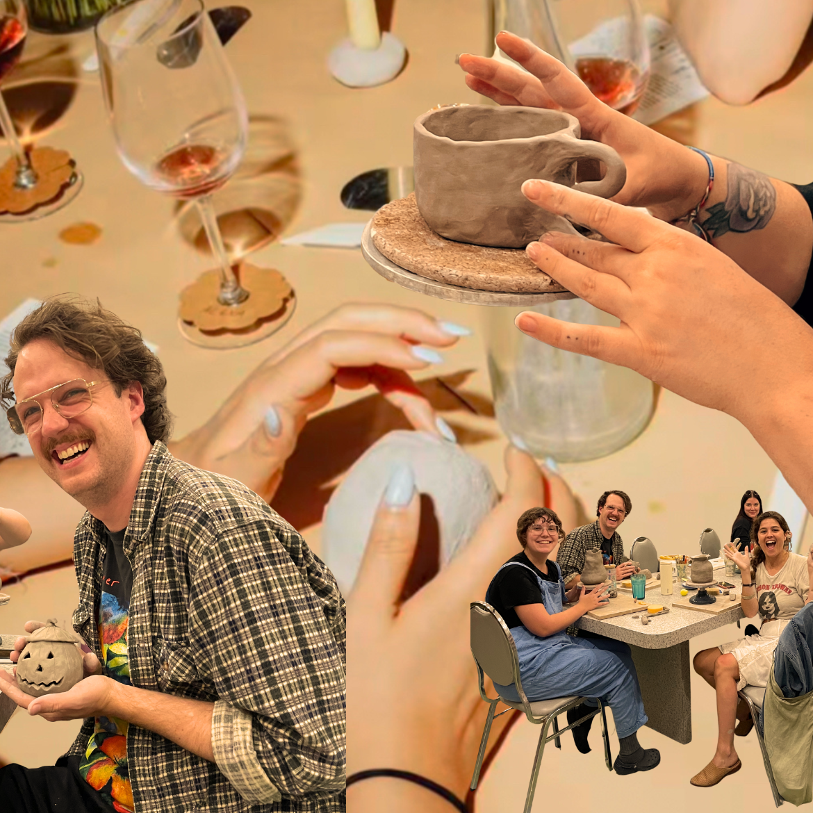 HANDBUILDING: ADULT PARTY BOOKING  3 HOURS